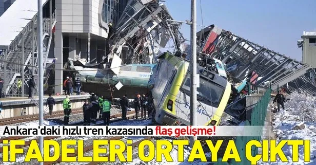 Son dakika: Ankara’daki hızlı tren kazasında flaş gelişme! Hareket memurunun ifadesi ortaya çıktı