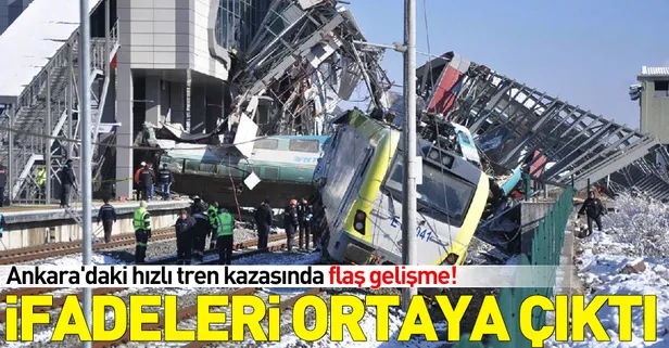 Son dakika: Ankara'daki hızlı tren kazasında flaş gelişme! Hareket memurunun ifadesi ortaya çıktı