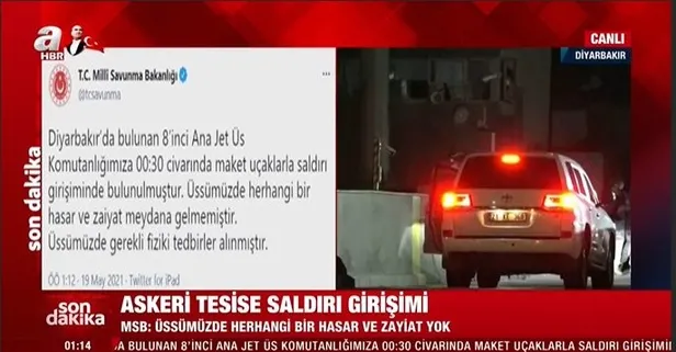 Diyarbakır son dakika patlama: Diyarbakır'da patlama mı oldu? Diyarbakır 8. Ana Jet Üs Komutanlığı'nda patlama mı oldu?