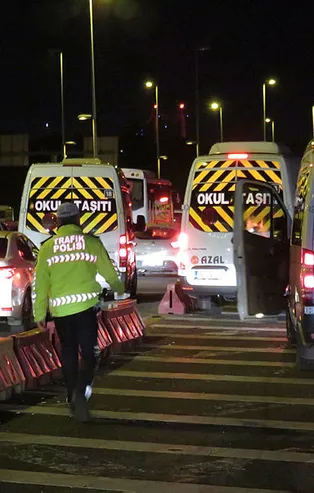 İstanbul'da okul servisi denetimi!