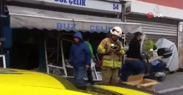 İstanbul'un göbeğinde korkutan patlama