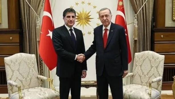 Başkan Erdoğan Neçirvan Barzani'yi kabul etti