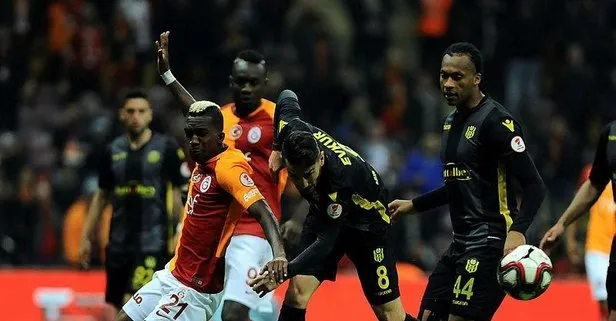 Galatasaray, Yeni Malatyaspor ile golsüz berabere kaldı! Final şansını rövanşa bıraktı