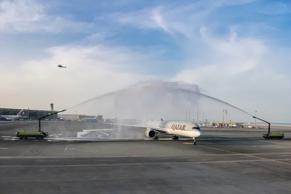 Dünyanın en güçlü uçağı Airbus A350-1000 Katar'da-3