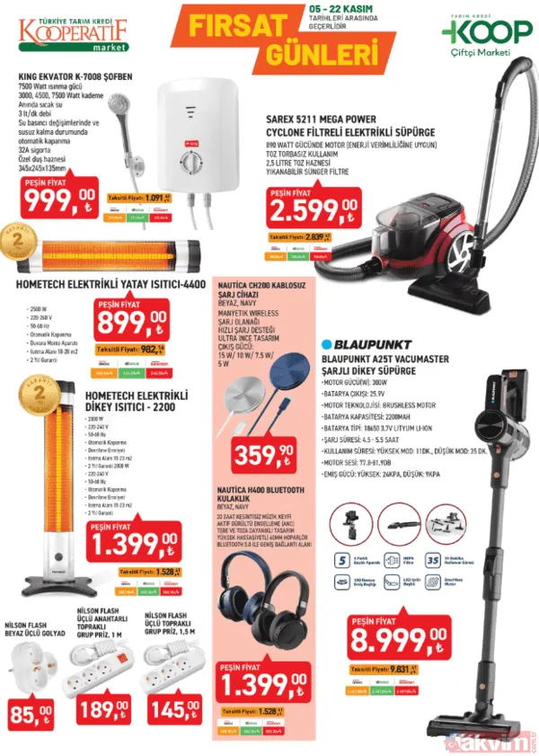Tarım Kredi Market'in fiyatları alt üst eden 22-30 Kasım 2025 kataloğu geldi: 2'li ürünler 179 TL'ye düştü! - 3
