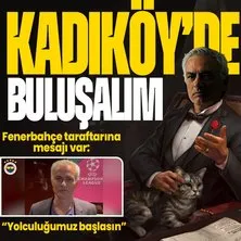 Jose Mourinho’dan Fenerbahçe taraftarını heyecanlandıran mesaj: Yarın Kadıköy’de buluşuyoruz