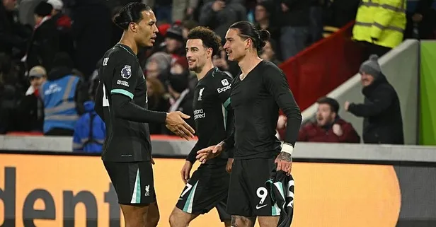 Liverpool dış sahada Brentford’u geçti!