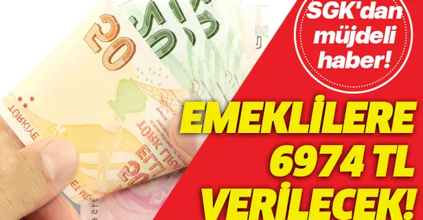 SSK ve Bağkur'lu emeklilere 6974 TL avans müjdesi! SGK'dan açıkladı avans alma başvuru şartları
