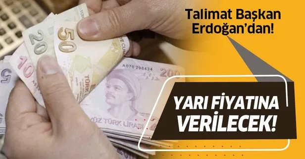 Son dakika: Talimatını Başkan Erdoğan vermişti! Yarı fiyatına çiftçilere verilecek