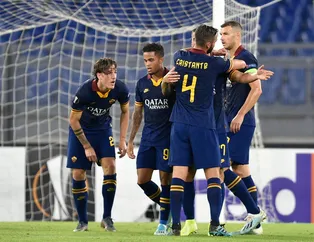 Roma - Başakşehir maçından kareler...