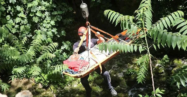 Antalya'da mucize gibi kurtuluş! Dere yatağına düştü ayağı kırıldı 5 gün direndi (Yaşam haberleri)