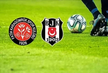Fatih Karagümrük-Beşiktaş: 0-1