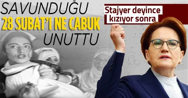 Akşener’den tepki çeken 28 Şubat ve başörtü sözleri