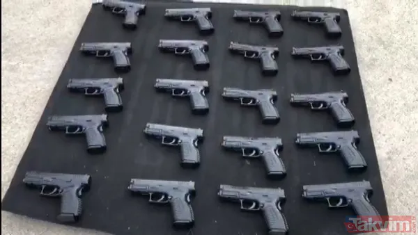 Adım adım takip! Otomobilin her yerinden tabanca çıktı - 4