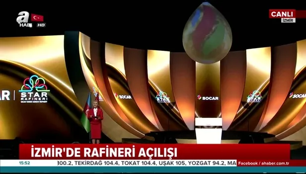 SOCAR Star Rafinerisi'nin açılış töreni