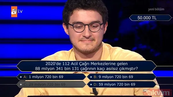 Kenan İmirzalıoğlu sordu, Kim Milyoner Olmak İster'de Yeşilçam rüzgarı esti! Neşeli Günler, Münir Özkul ve Adile Naşit... - 32