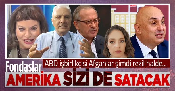 Can Ataklı, Fatih Altaylı, Nevşin Mengü, Engin Özkoç, Barış Yarkadaş... ABD, Afganlar gibi sizi de satacak