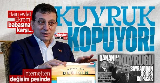 Koltuk kavgasında son perde: Ekrem İmamoğlu, Kemal Kılıçdaroğlu’na karşı harekete geçti! İktidar için değişim isimli İnternet sitesi açtı...