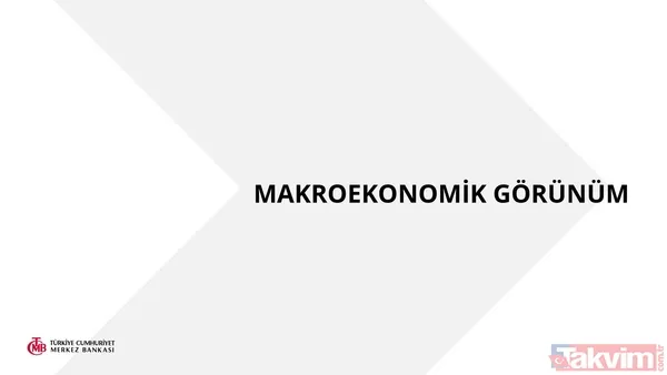 SON DAKİKA: Türkiye Cumhuriyet Merkez Bankası 2022 yılı enflasyon tahmini açıkladı! Yüzde 23,2 - 3