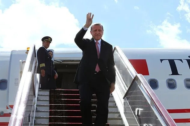 Başkan Erdoğan Azerbaycan'a gitti