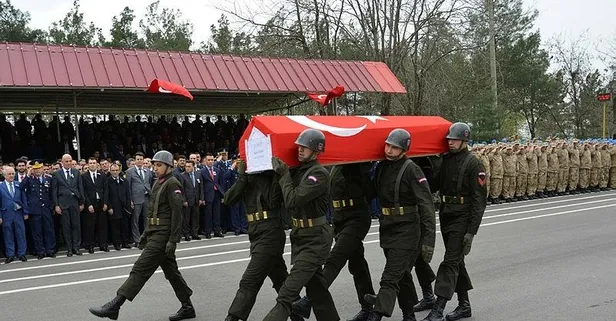 Şehit Uzman Çavuş Doğan'a son veda