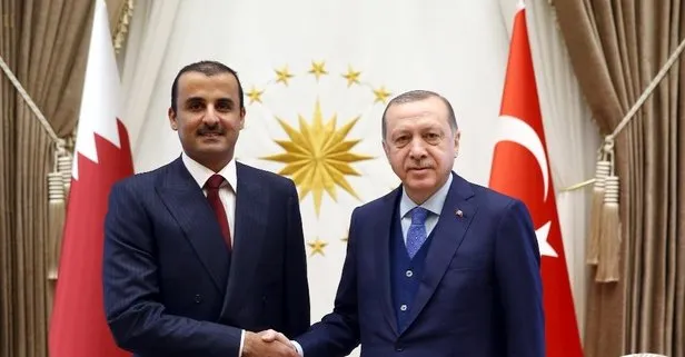 Katar Emiri Temim’den Erdoğan’a tebrik telefonu