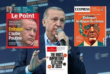 Tetikçi Batı medyasının küstah manşetleri! Erdoğan...