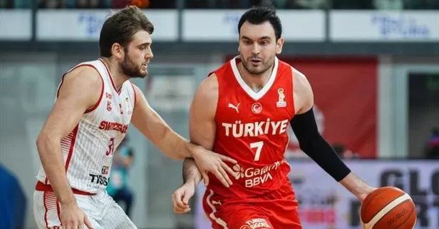 12 Dev Adam 2'de 2 yaptı! İsviçre - Türkiye: 60-85 | MAÇ SONUCU