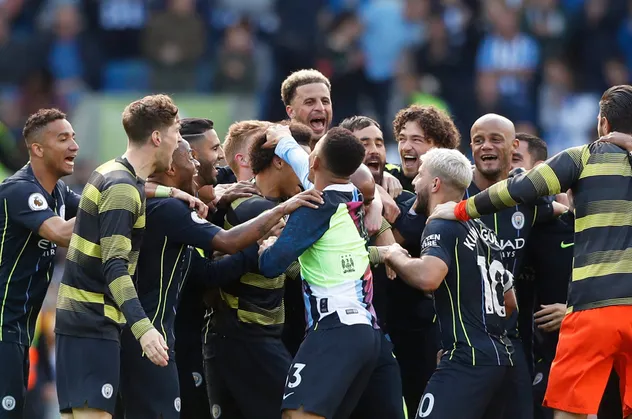 Premier Lig'de şampiyon Manchester City!