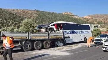 Muğla Milas’ta otobüs kazası: 2 ölü 18 yaralı