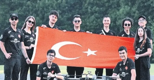 Türk gençler ABD'de düzenlenen insansız hava araçları yarışmasında birinci oldu