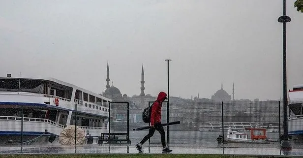 Son dakika: Meteoroloji’den İstanbul’da sağanak yağış uyarısı
