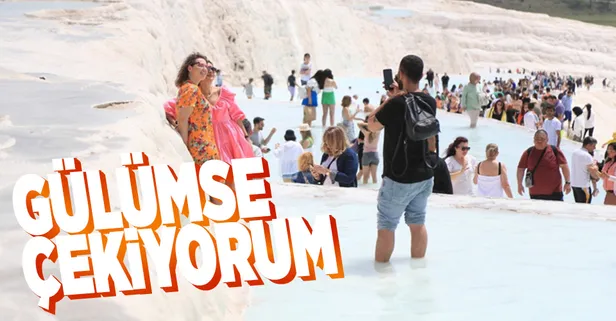 Pamukkale’de bayram bereketi