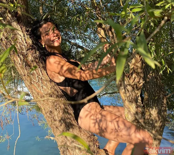 Merve Boluğur'un bacağındaki yazı sosyal medya gündeminde! 'Sevgilin mi yazdı?' - 3