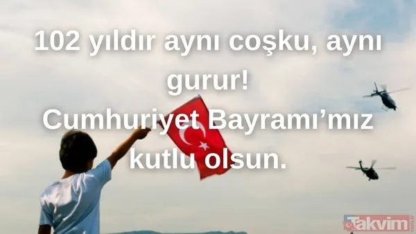 29 EKİM RESİMLİ MESAJLAR 2025 | Cumhuriyet Bayramı en güzel, kısa, Türk bayraklı 102. yılı kutlama sözleri - 17