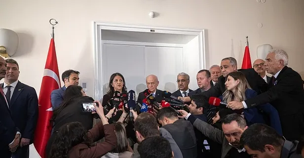 MHP lideri Devlet Bahçeli DEM Parti İmralı Heyeti'ni kabul etti: Terörsüz Türkiye'de ikinci aşamaya geçildi