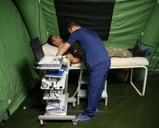 TSK’dan sınıra seyyar ilk yardım hastanesi