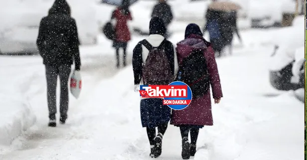 Bugün hangi illerde ve ilçelerde kar tatili olacak? 7 Mart Pazartesi okullar tatil mi? MEB Valilik açıklamaları son dakika 2022!