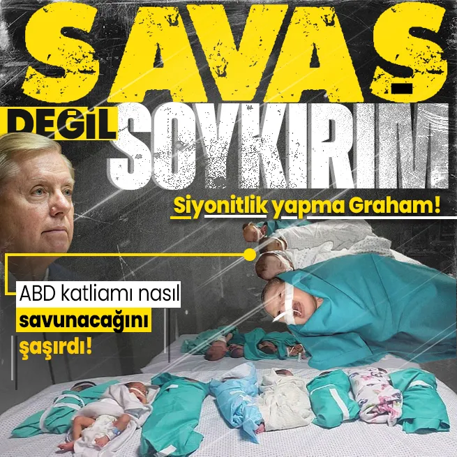 ABDli Senatör Lindsey Graham yine saçmaladı! İsrailin Gazzedeki soykırımını 2. Dünya Savaşına benzetti