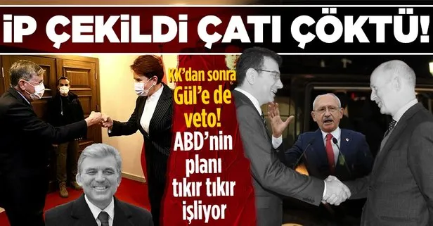 Millet İttifakı’nda adaylık çıkmazı! İYİ Parti Kılıçdaroğlu’ndan sonra Abdullah Gül’ü de veto etti! ABD’nin talimatı tıkır tıkır işliyor