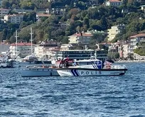 Boğaz’da korku dolu anlar! Tekneyle çarpışan kanodaki 4 kişi suya düştü