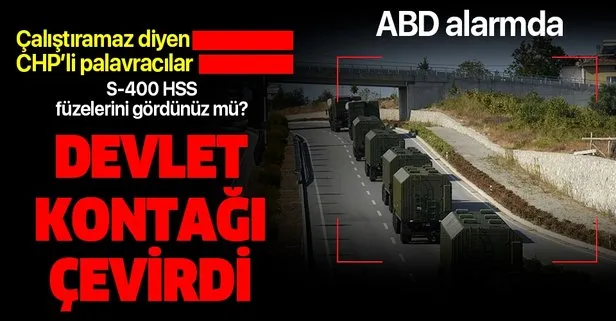 S-400’ler atışlı test için konuşlanmaya başladı