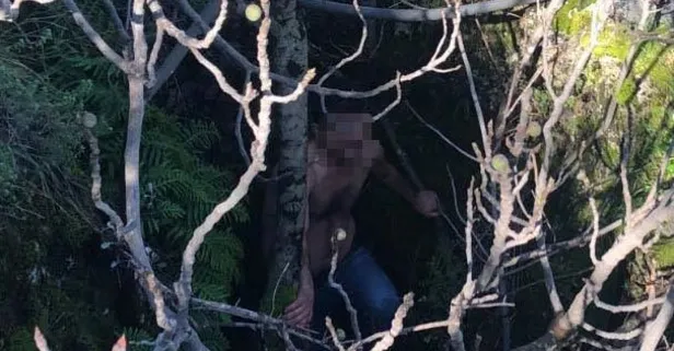 Yarı çıplak halde ormanda yakalanan kişi hakkında flaş gelişme!