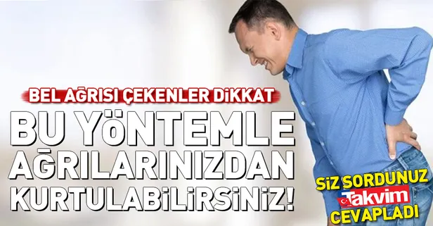 Bel fıtığına ozon tedavisiyle çözüm