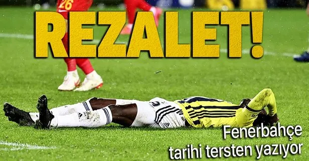 Fenerbahçe Malatya’dan 3 yedi! Tarihinde ilk kez evinde üst üste 3 kez kaybetti