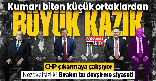 CHP’den DEVA, Gelecek ve Saadet Partisi’ne tepki: Nezaketsizlik