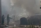 Gaziantep'te tekstil fabrikasında korkutan yangın: 34 araç ve 80 personelle müdahale ediliyor