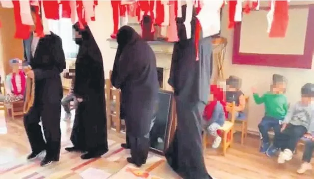 Anaokulundaki skandal etkinliğin altından CHP adayı çıktı: Çocukları çarşafla korkutup Osmanlı’yı karaladılar-3