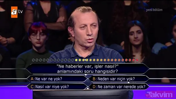 Kim Milyoner Olmak İster 801. son bölümde Fatih Sultan Mehmed sorusunu bilemeyince... - 32