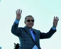 Başkan Erdoğan: Bugün burada tarih yazıyoruz
